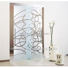 Modern main gate designs interior aluminum alloy series sliding glass door hardware with latest style